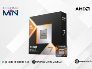 AMD Ryzen 7 9800X3D 4.7GHz (5.2GHz Turbo) 8C