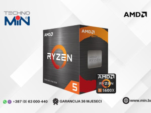 AMD Ryzen 5 5600X 3.7GHz (4.6GHz Turbo) 6C/12T 35MB AM4 BOX