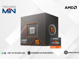 AMD Ryzen 5 8400F 4.2GHz (4.7GHz Turbo) 6C/12T 22MB AM5 BOX