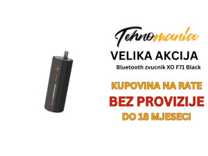 Bluetooth zvucnik XO F71 Black