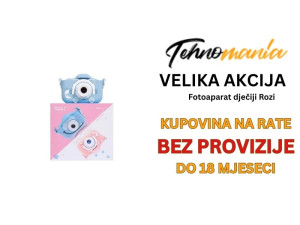 Fotoaparat dječiji Rozi