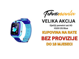Dječiji pametni sat XO H100 2G Blue