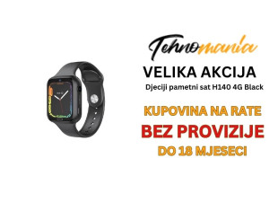 Djeciji pametni sat H140 4G Black