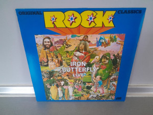 Lp ploce Iron Buterfly - Live ( Germany)