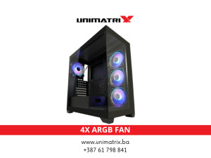 Kućište za Računar LC-POWER LC-CC-120-RGB