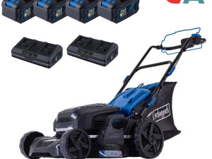 Scheppach Samohodna Kosačica Kosilica Brushless Aku IXES BC-MP470