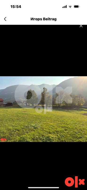 Plac 1000kvadrata (Karanovac, Jagare)Iznad pilane Drvoprodex