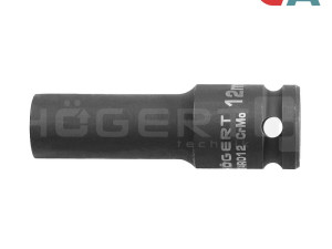 HOEGERT Dugi Udarni Nasadni Ključ Gedora 1/2 HEX HT4R012 12mm