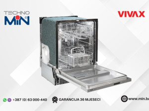 VIVAX ugradbena mašina za suđe DWB-601252CL, 60 cm, 12 kompleta