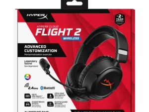 didakta.ba HyperX Cloud Flight 2 RGBWireless Gaming Headset Black