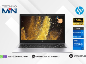 HP EliteBook 850 G5 - 15.6" FHD IPS Touch, i7-8650U, 16GB, 256GB