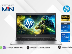 HP EliteBook 850 G3 - 15.6" FHD i7-6500U, 16GB, 512GB + 500GB HDD