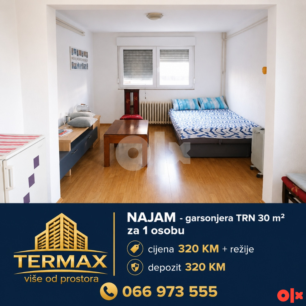 NAJAM - TRN - garsonjera 30 m2 2