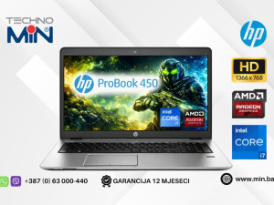 HP ProBook 450 G1 - 15.6" HD i7-4702MQ, 8GB/240GB Radeon HD 8750M