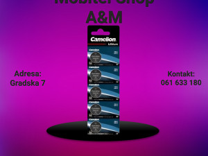 CAMELION BATERIJA litium BUTTONCELL CR2430 BP5