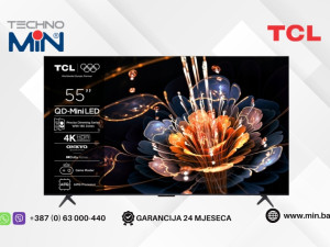 Televizor TCL 55C61KS (2025) 55" 4K QD-Mini LED Onkyo Google TV
