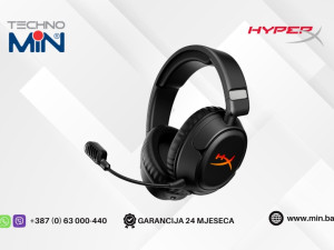HyperX Cloud Flight 2 RGB Wireless Gaming slušalice Black B5VC4AA