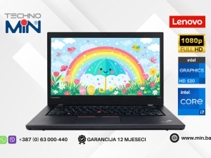 Lenovo ThinkPad T470 - 14" FHD, Core i7-6500U, 16GB RAM 512GB SSD
