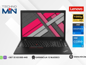 Lenovo ThinkPad L580 15.6" FHD IPS, Core i5-7300U, 8GB, 256GB SSD