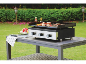 Plancha na gas sa tri gorionika