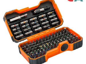Bahco Set Bitova Ravni, Philips, Pozidriv, Hexagon, Torx 100 dije