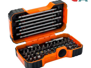 Bahco Set Bitova Ravni, Philips, Pozidriv, Hexagon, Torx 54 dijel