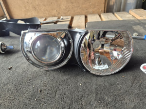 Bmw e46 DESNO SOCIVO SJENILO AL BI XENON facelift bixenon