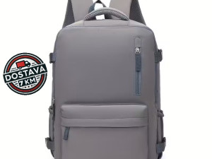 Ruksak za putovanje sivi