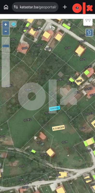 Zemljište Kakanj, kod Dobojske skole