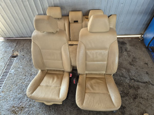 Bmw e60 e61 SJEDALA PREDNJA ZADNJA KOZNA BEŽ ZUTA sjedista