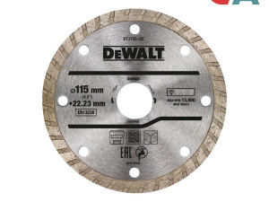 DeWalt Dijamantska Ploča Turbo 115 x 22.23 mm DT3702-QZ
