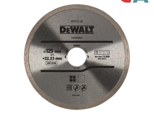DeWalt Dijamantska Ploča Za Keramiku 125 x 22.23 mm DT3713