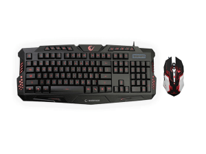 Rampage gaming Tastatura sa BiH tipkama + Miš Combo KM-R77