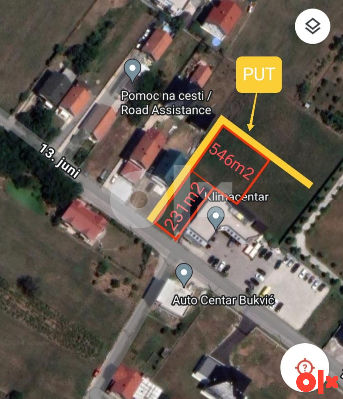 Zemljište parcele Ilidža Butmir