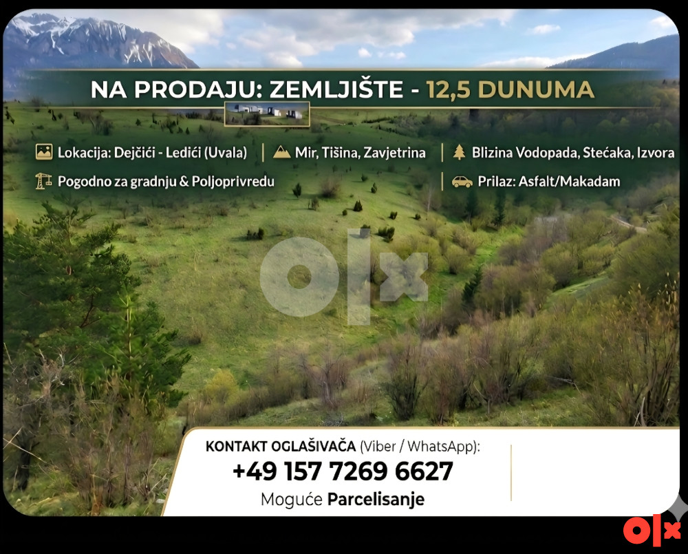 Zemljište Dejcici/Ledici
