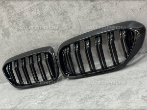 BMW G30 G31 M PREDNJA MASKA GRILL BUBREZI CRNA SJAJNA