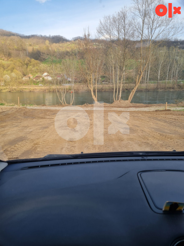 Plac pored drine 1100m2 bratunac osamsko