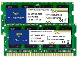 RAM 16GB DDR3 1600 (2X8GB)