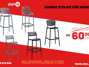 GIGA.BA BARSKE STOLICE VIŠE VRSTA