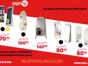 GIGA.BA DNEVNA OGLEDALA VIŠE VRSTA