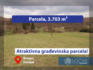 LOCUS prodaje: Zemljište 3.703m2, Brnjaci, Kiseljak