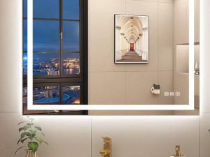 OGLEDALO LED SA GRIJAČEM + BLUETOOTH 60X80 251011