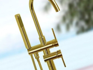 BATERIJA ZA SAMOSTOJEĆU KADU ZLATNA 251020