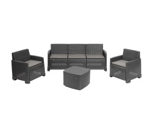 Baštenski set od ratana PROGARDEN Garda