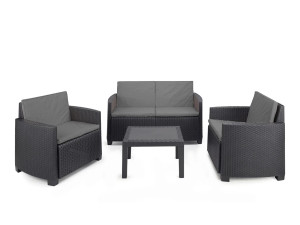 Baštenski set od ratana sa jastucima PROGARDEN Arena