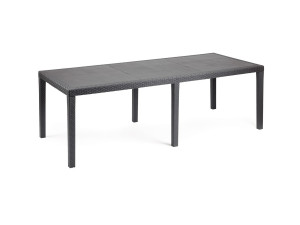 Baštenski produživi sto od ratana PROGARDEN Queen