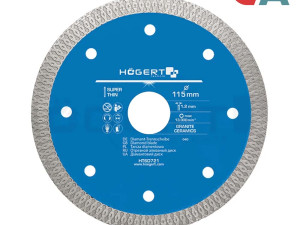 HOEGERT Dijamantska Ploča Za Keramiku 125 x 1.2 mm HT6D722