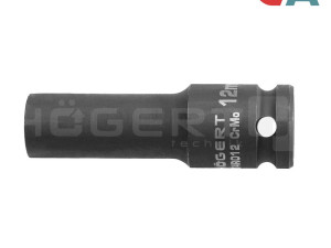 HOEGERT Dugi Udarni Nasadni Ključ Gedora 1/2 HEX HT4R030 30mm