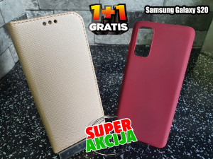 Maska Samsung Galaxy S20 - 1+1 Akcija Futrola