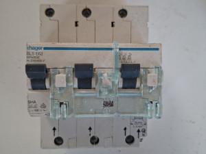 Hager prekidac automatski osigurac SLS E63 HTN363E